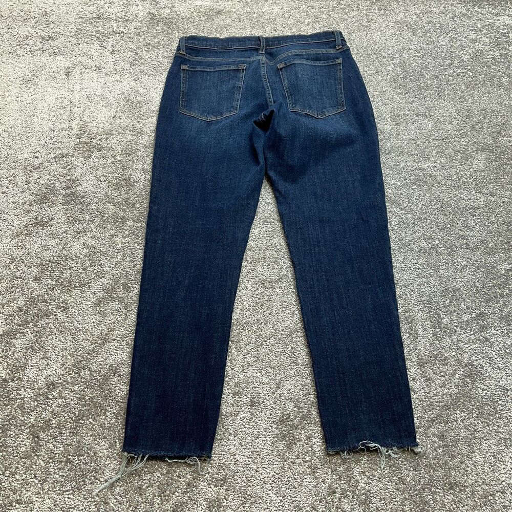 Banana Republic Mid Rise Skinny Jeans Haig Blue Vintage Dark Wash Womens 30 Reg - Picture 2 of 12